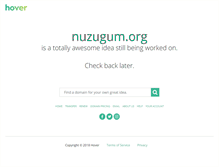 Tablet Screenshot of nuzugum.org